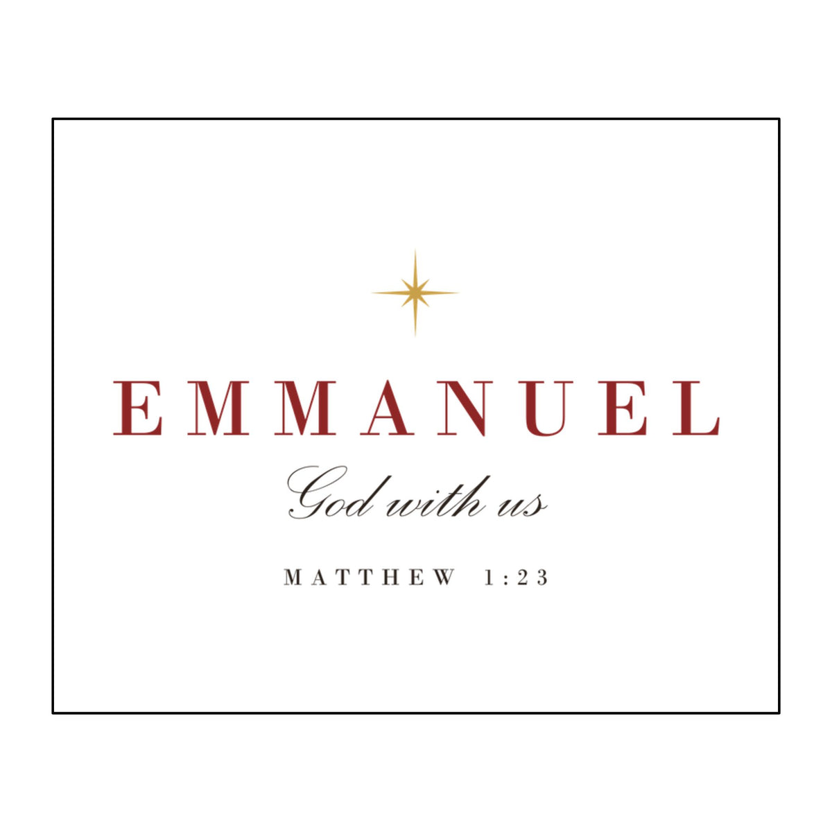 Emmanuel Comfort Candle Set – Christian candle gift from Little Baby Nest Co