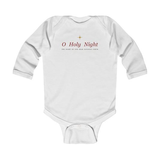 O Holy Night Bodysuit | Baby – Christian baby gift from Little Baby Nest Co