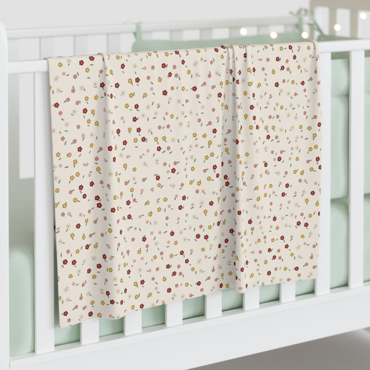 Wildflower Swaddle Blanket