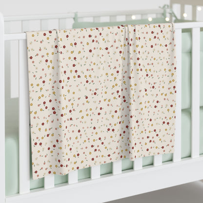 Wildflower Swaddle Blanket