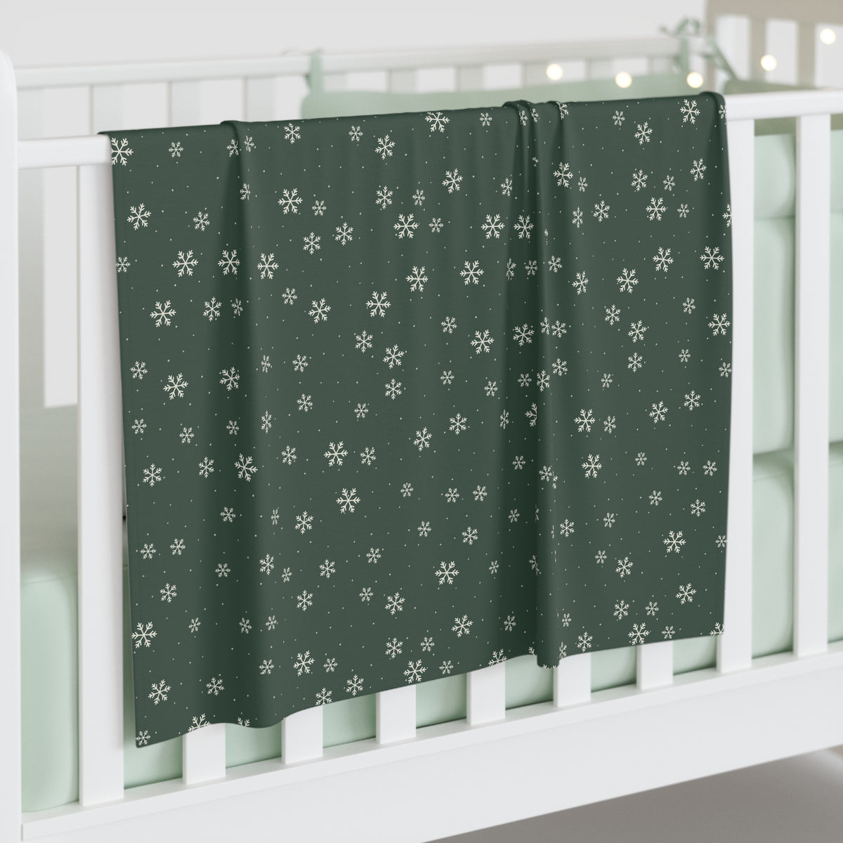 Snowfall Swaddle Blanket
