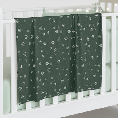 Snowfall Swaddle Blanket