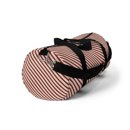 Candy Cane Stripe Duffel Bag
