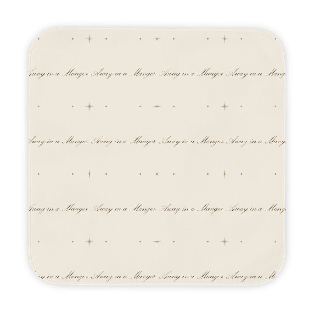 Away in a Manger Hooded Baby Towel – Christian baby gift from Little Baby Nest Co
