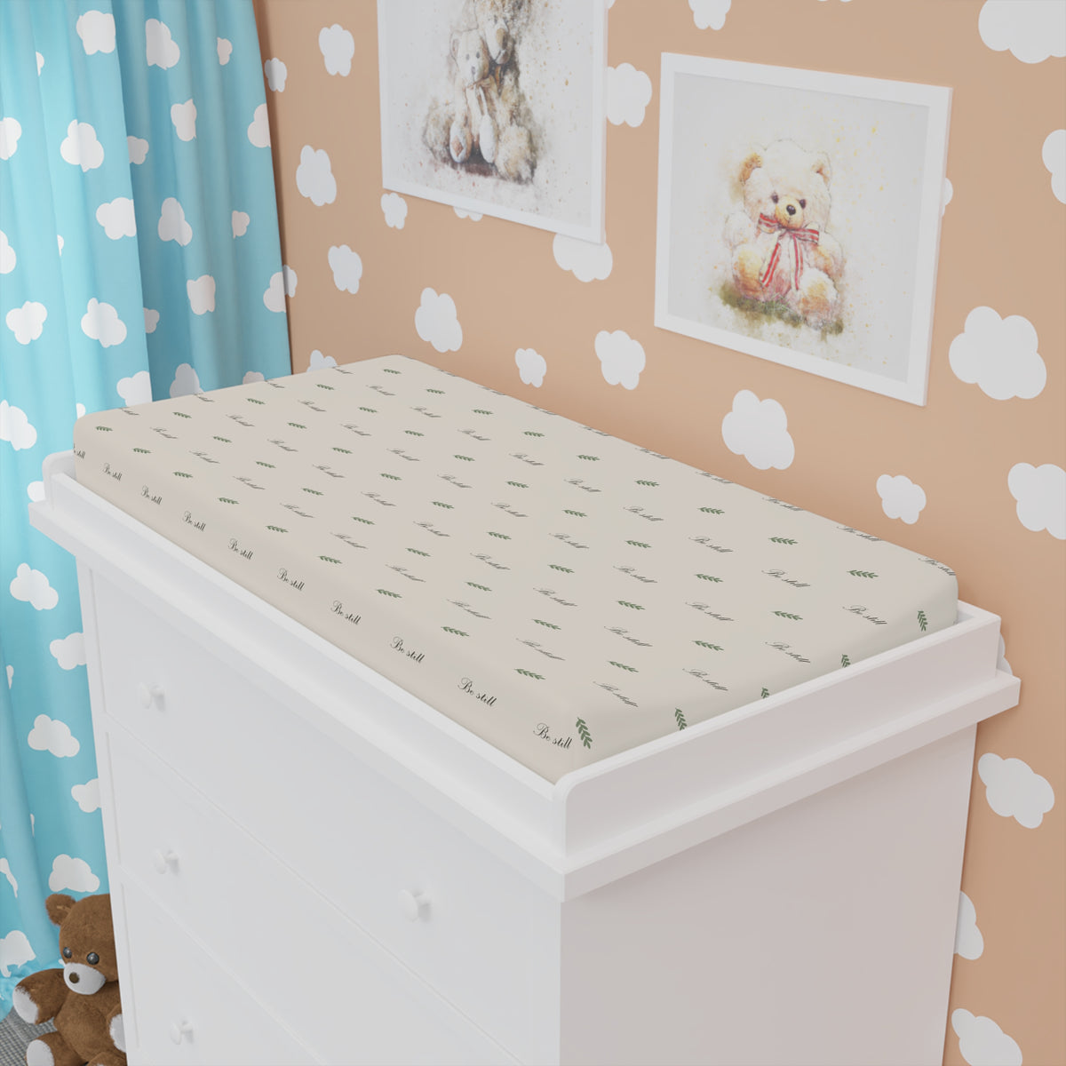 Be Still Changing Pad Cover