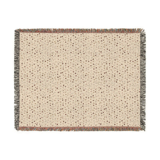 Wildflower Meadow Woven Blanket – cozy blanket from Little Baby Nest Co