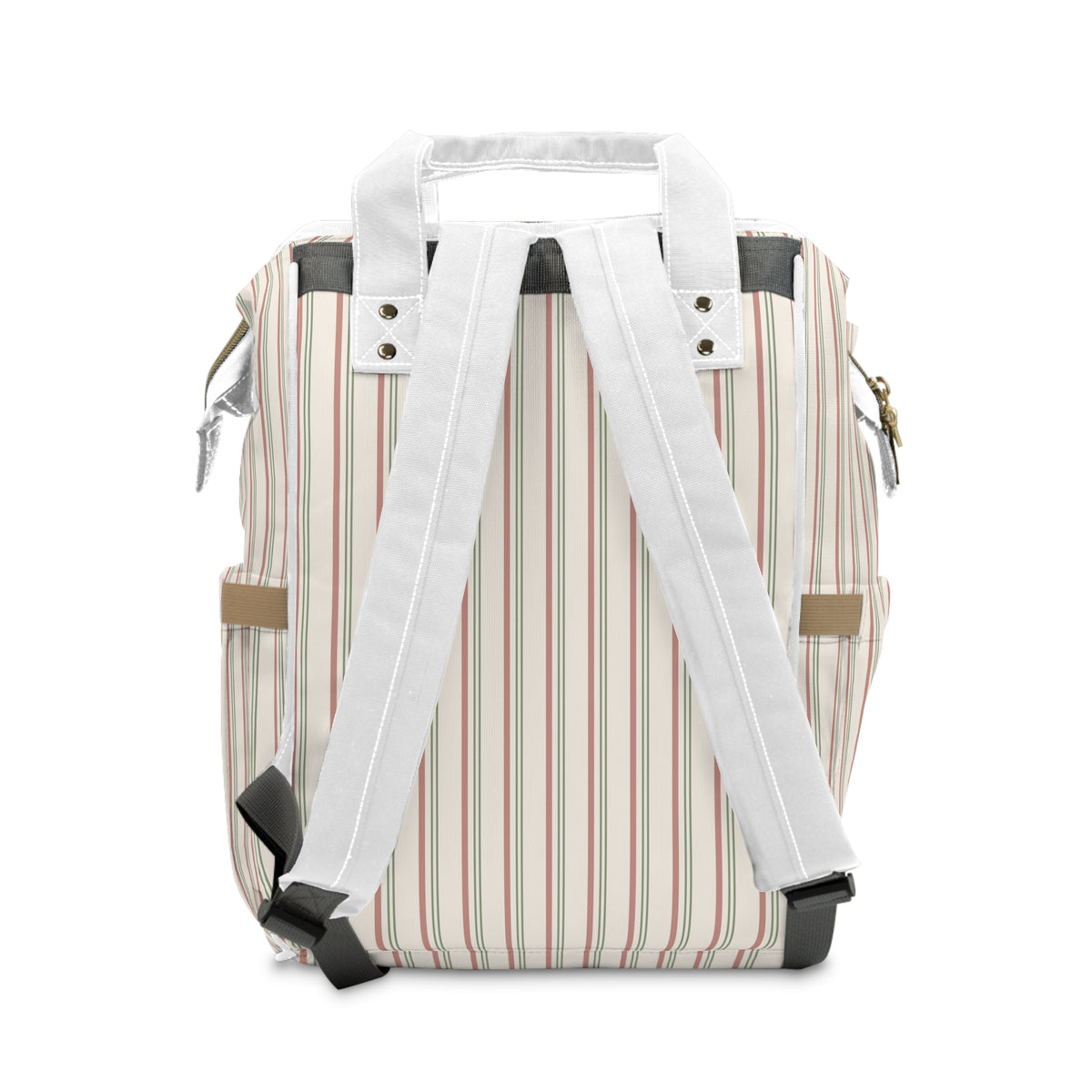 Ticking Stripe Diaper Backpack