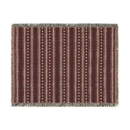 Fair Isle Woven Blanket