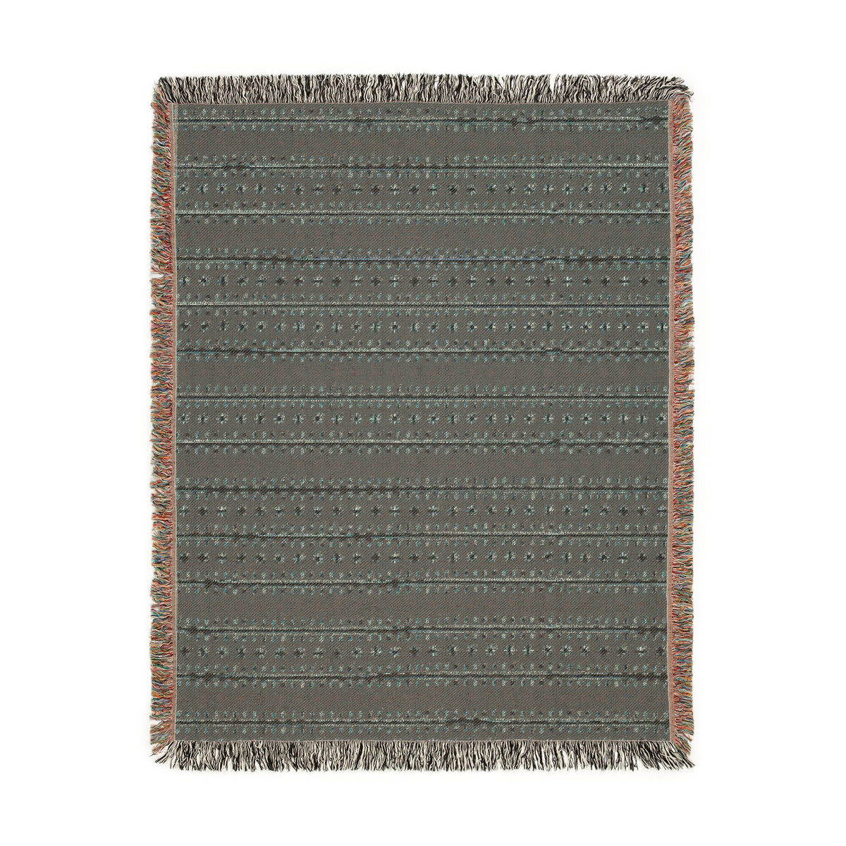 Fair Isle Woven Blanket