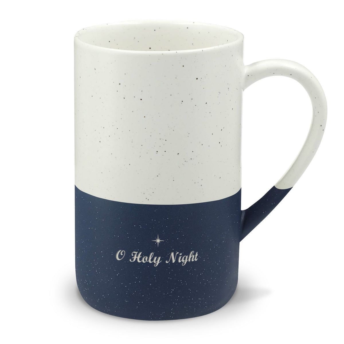 O Holy Night Engraved Speckled Mug